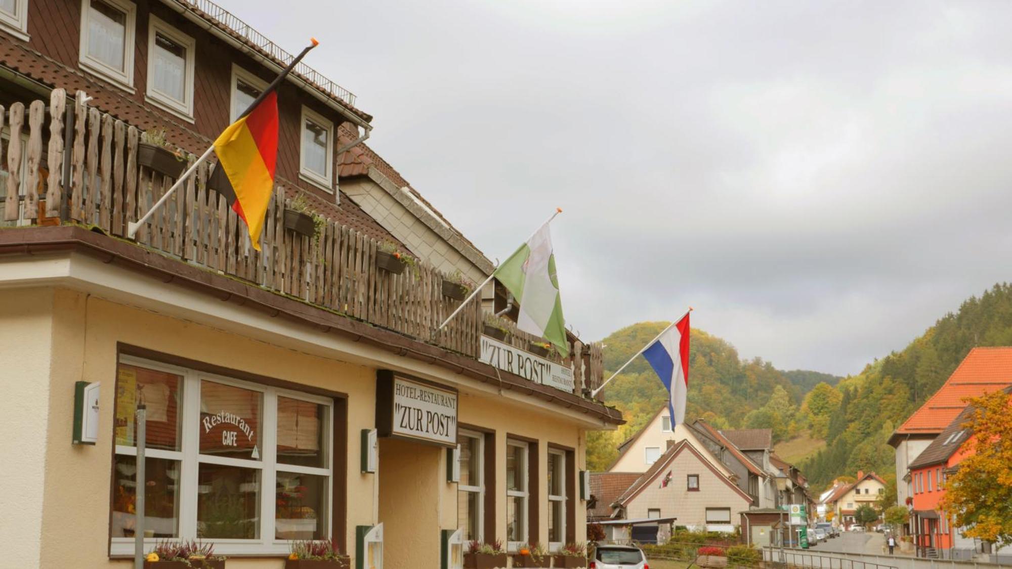 Hotel Zur Post Wieda Eksteriør billede